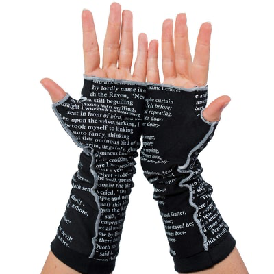 Gants d'écriture | Le corbeau
