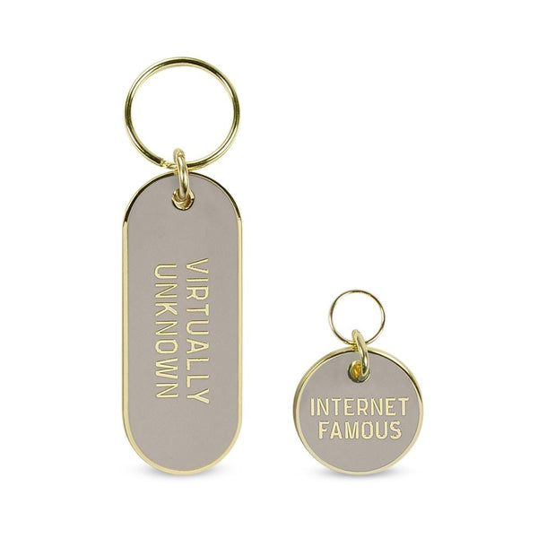 Keychain + Pet Tag Set {Multiple Styles}