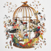 Bouquet of Birds Shaped Puzzle {750 pc}