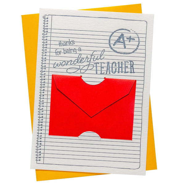 Merveilleux professeur {titulaire de la carte-cadeau}