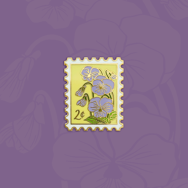 Birth Month Enamel Pins | Flower of the Month