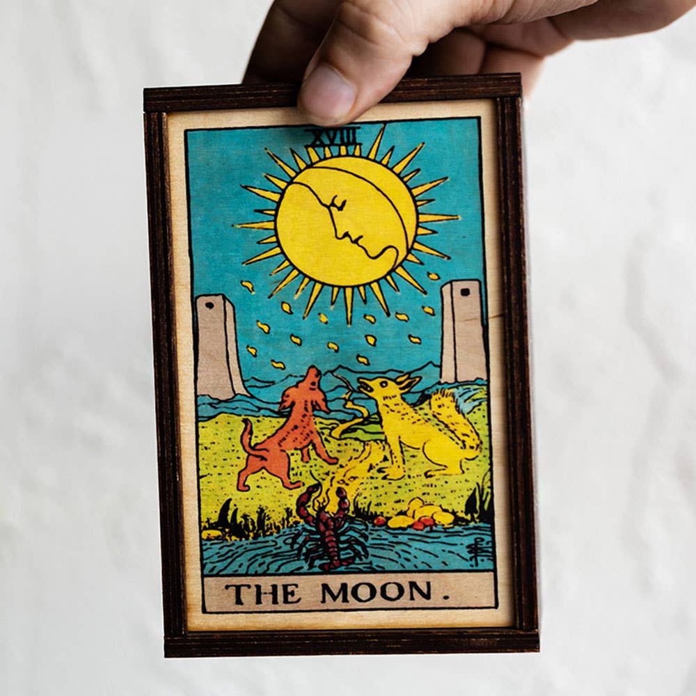 Boîte de rangement en bois inspirée du Tarot {plusieurs modèles}