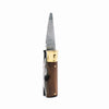 Shotgun Shell Knife | Brass and Mahogany