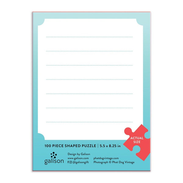 Mini Shaped Puzzle | Just My Type | Vintage Typewriter {100 Piece}