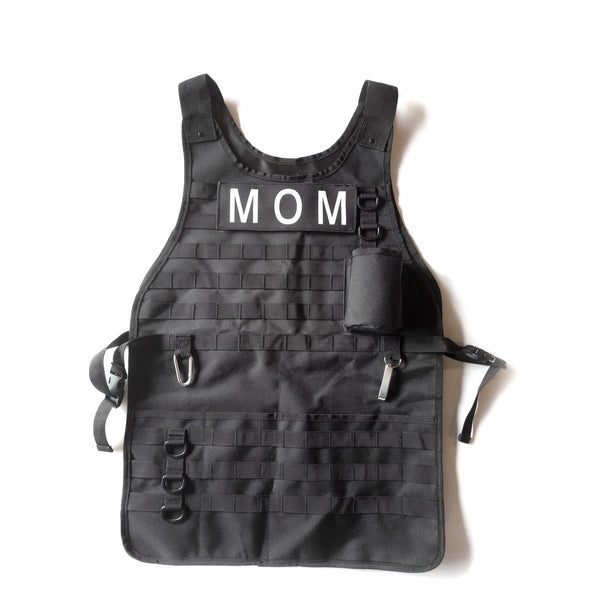 Tactical BBQ Apron | Carabiner and Bottle Opener