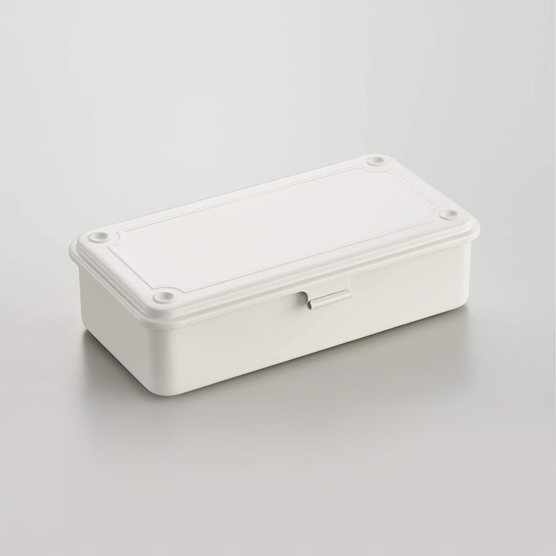 White T-190 Steel Stackable Storage Box