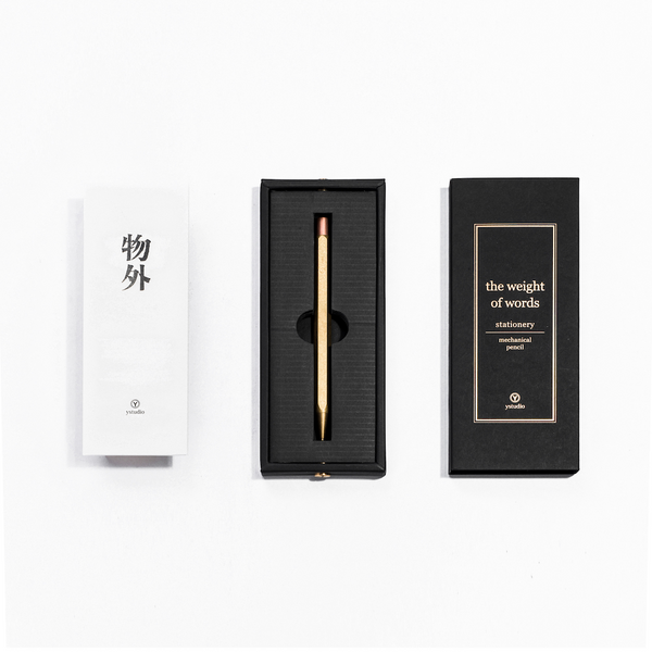 Y Studio | Brass & Copper Mechanical Pencil