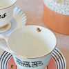 Mr. and/or Mrs. Cup & Saucer Set