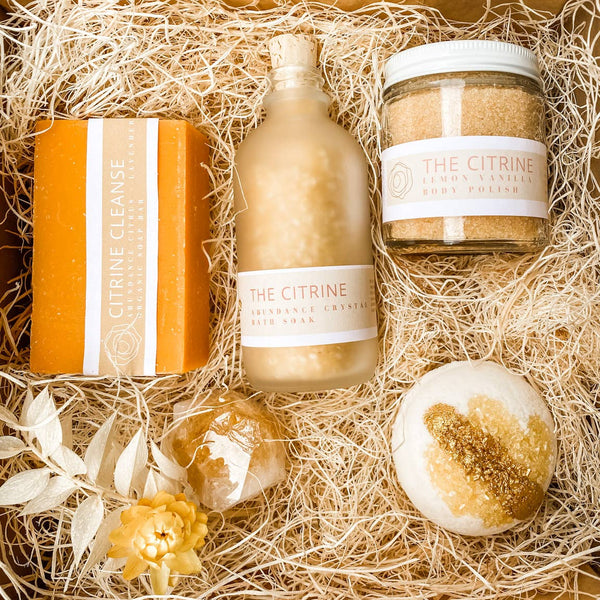 Quartz Bath Treatment Gift Set {Multiple Colors & Scents}