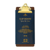 Presse-papiers Penco Old School | Clip doré {plusieurs tailles}
