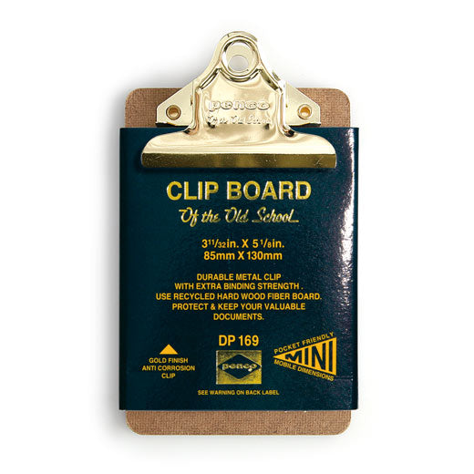 Presse-papiers Penco Old School | Clip doré {plusieurs tailles}