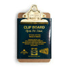 Presse-papiers Penco Old School | Clip doré {plusieurs tailles}