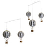 Flying the Skies Hot Air Balloon Mobile {plusieurs couleurs}