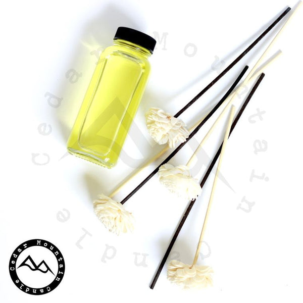 Diffuseur de roseaux de fleurs de bois Sola {parfums multiples}