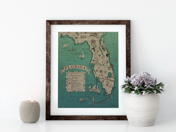 Linen Art Prints | Unframed {multiple designs and sizes}