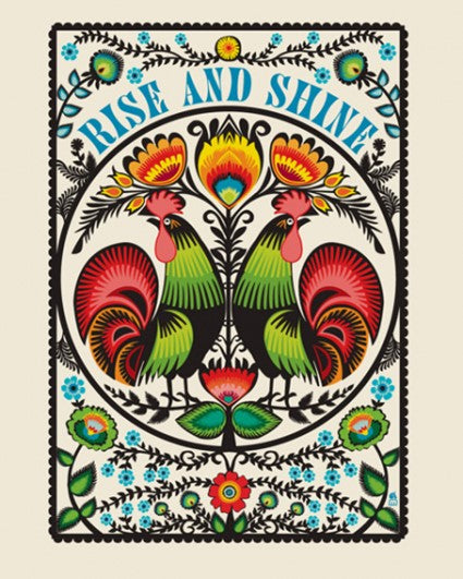 Impression d’art Folk Art Rise & Shine {16