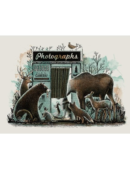 Woodland Party Animals Art Prints {24" x 18"}