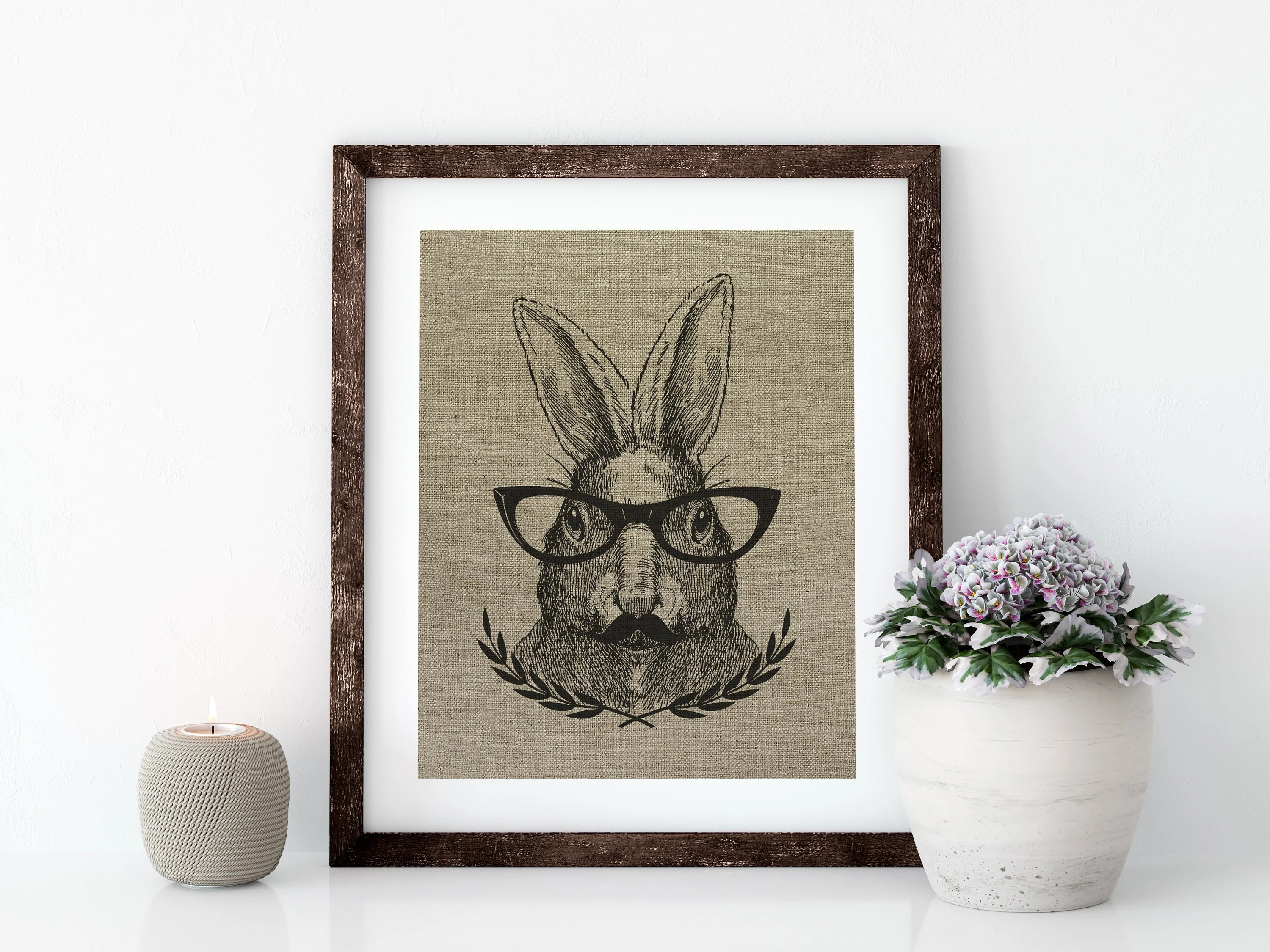 Linen Art Prints | Unframed {multiple designs and sizes}