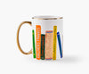 Tasse en porcelaine du club de lecture