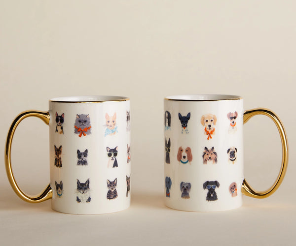 Cool Cats & Kittens Porcelain Mug