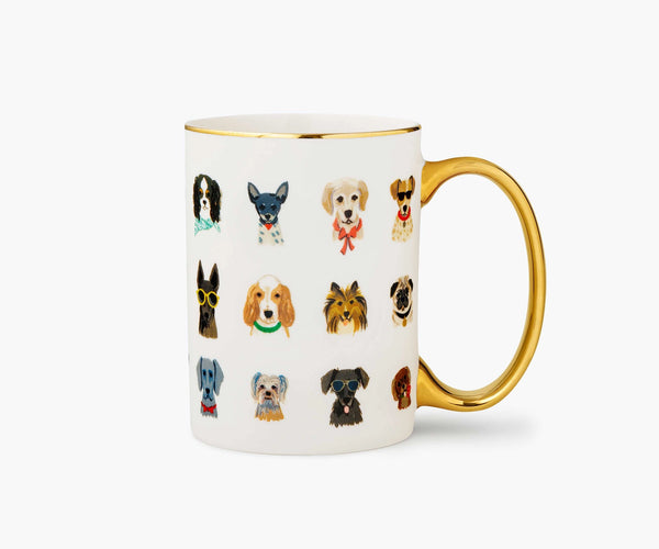 Tasse en porcelaine de hot-dogs