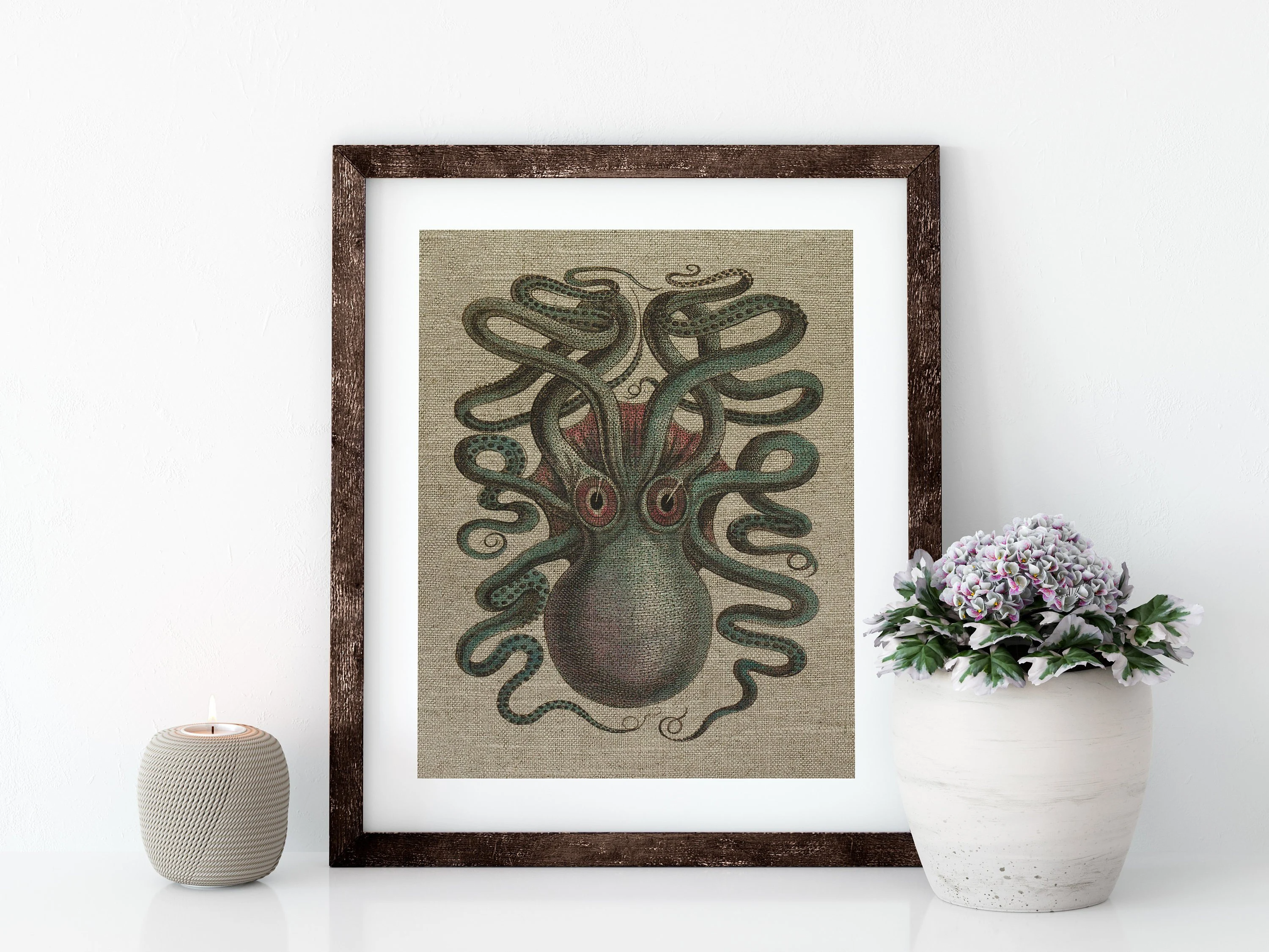 Linen Art Prints | Unframed {multiple designs and sizes}