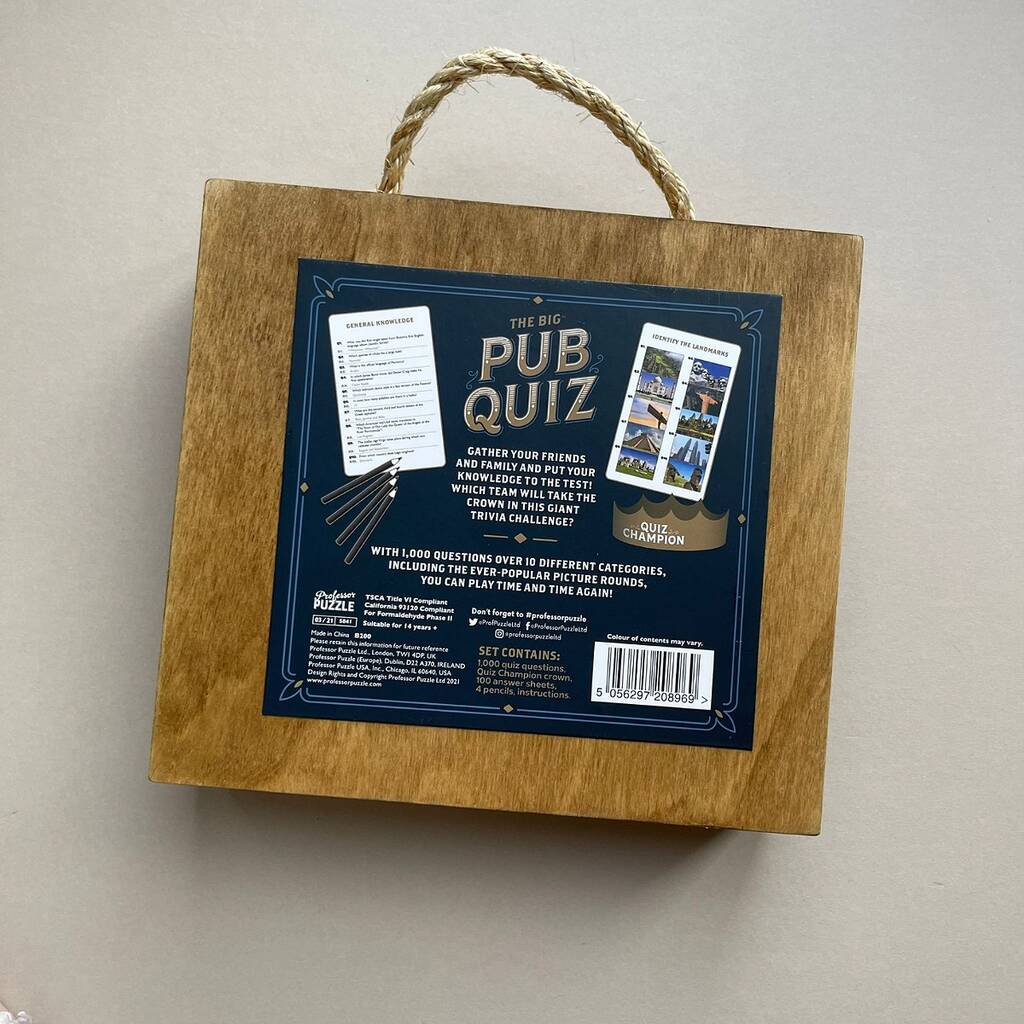 Le grand quiz des pubs