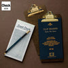 Presse-papiers Penco Old School | Clip doré {plusieurs tailles}
