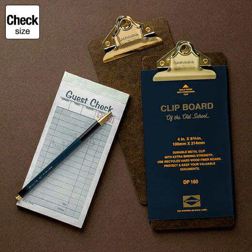 Presse-papiers Penco Old School | Clip doré {plusieurs tailles}