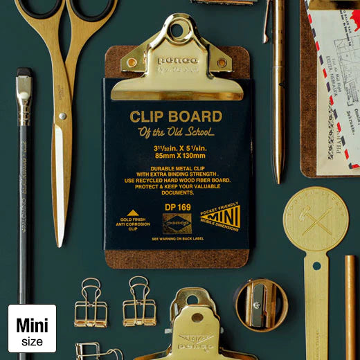 Presse-papiers Penco Old School | Clip doré {plusieurs tailles}