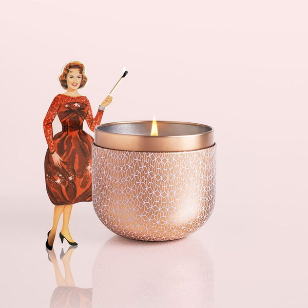 Boîte dorée pamplemousse rose et prosecco {12,5 oz.}