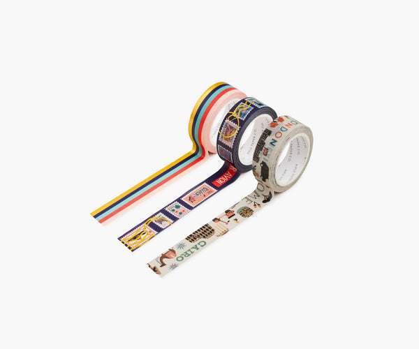 Bon Voyage Washi Tape Trio