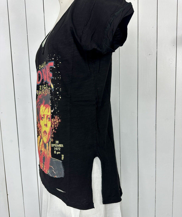 Tee-shirt de groupe d’inspiration vintage | David Bowie/Ziggy Stardust