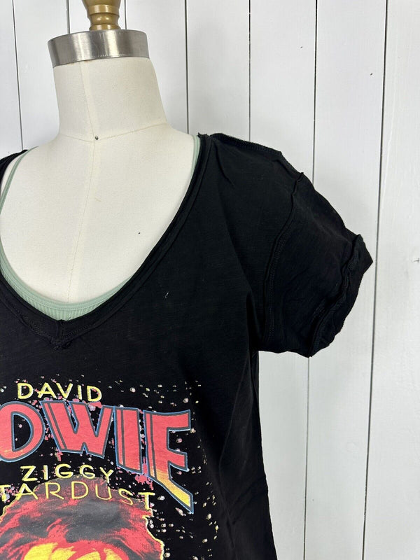 Vintage-Inspired Band Tee | David Bowie/Ziggy Stardust