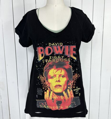 Tee-shirt de groupe d’inspiration vintage | David Bowie/Ziggy Stardust