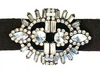 Bracelet broche de style Art Déco