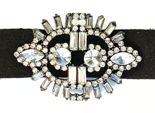 Bracelet broche de style Art Déco