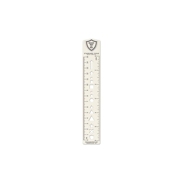 Bullet Template Ruler & Bookmark | Standard Issue Collection {multiple styles}
