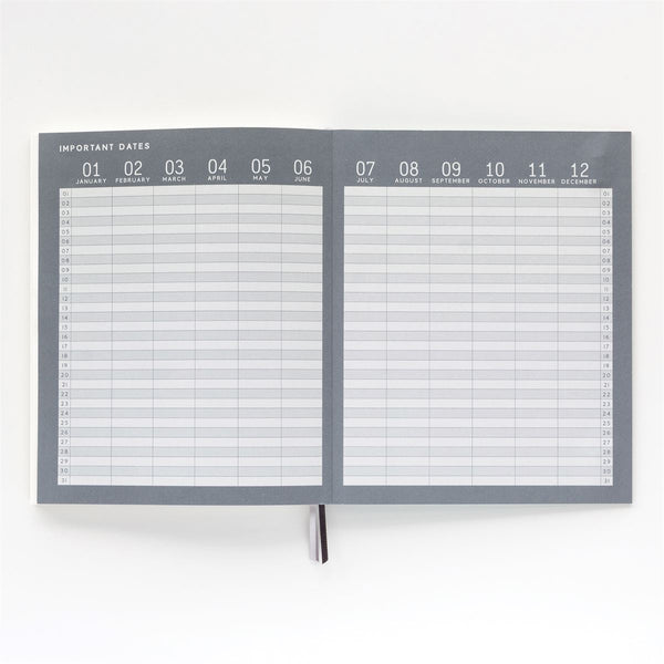Planificateur non daté | Collection de numéros standards