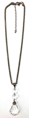 Collier chaîne en corde de lustre