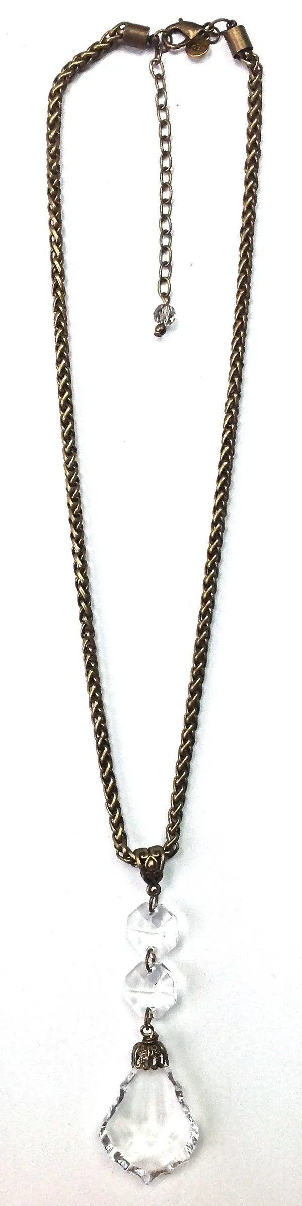 Collier chaîne en corde de lustre