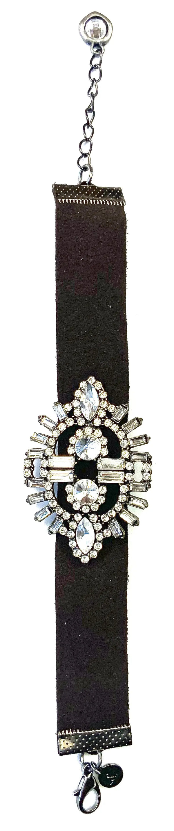 Bracelet broche de style Art Déco