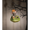 Ornement de souris de fête en grenouille