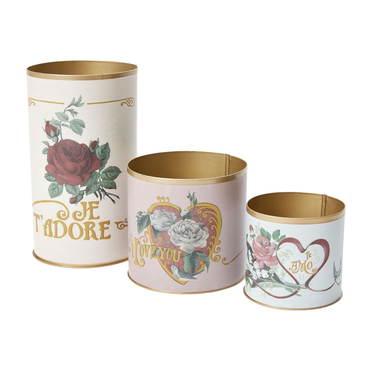 Pot d'amour victorien {styles multiples}