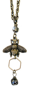 Collier pendentif juste abeille