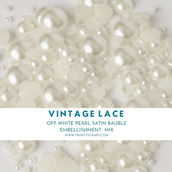 Vintage Lace Satin Baubles