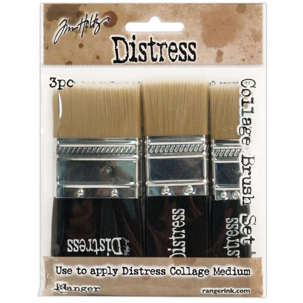 Distress Assorted Collage Brushes