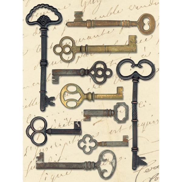 Life's Journey Metal Keys