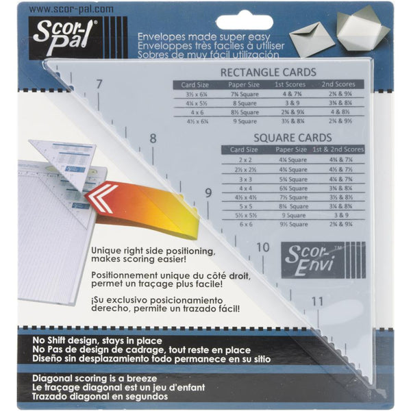 Scor-Envi Diagonal & Envelope Template