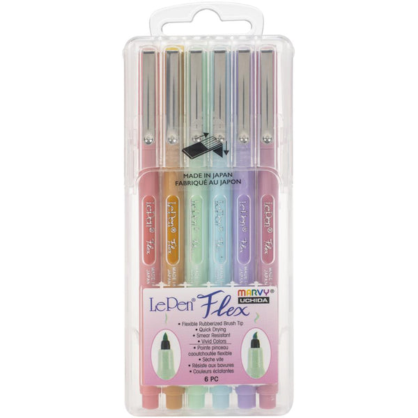 Le Pen Flex Pastel 6pk